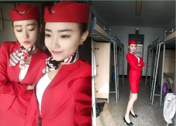 上海航空院校预备空姐极品小美女与男友PP流出 1V